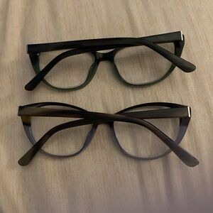 Foster Grant Black and Brown Glasses